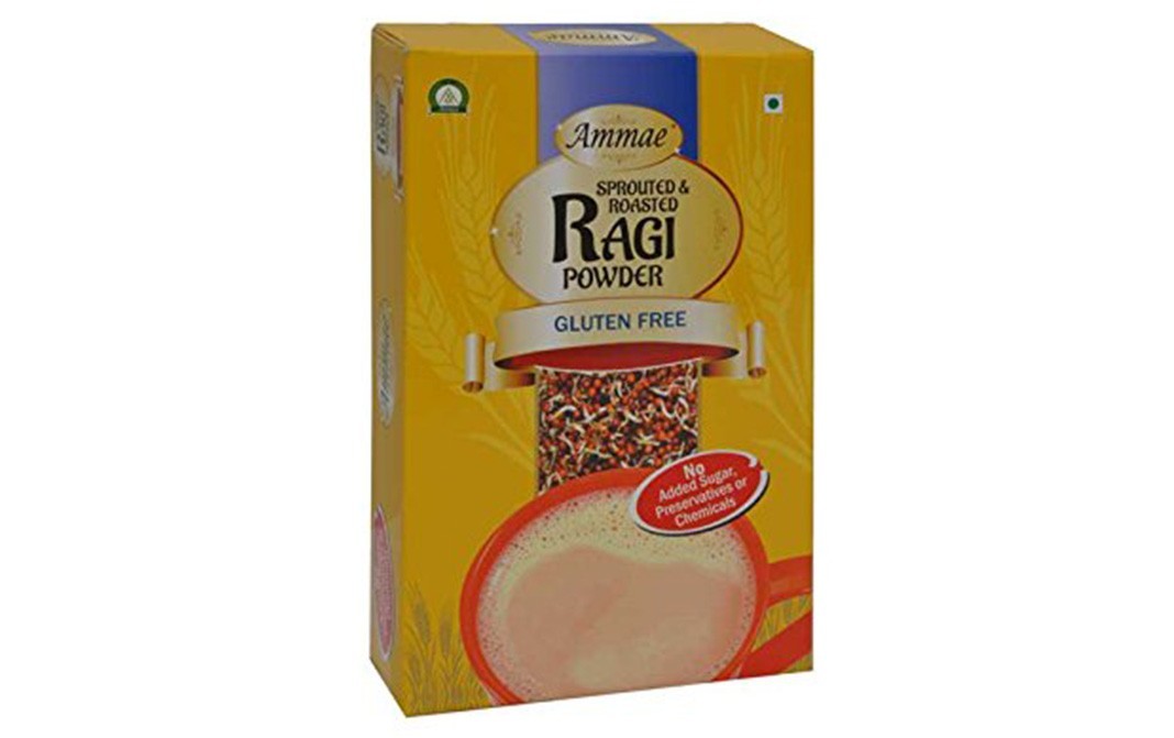 Ammae Sprouted & Roasted Ragi Powder   Box  175 grams